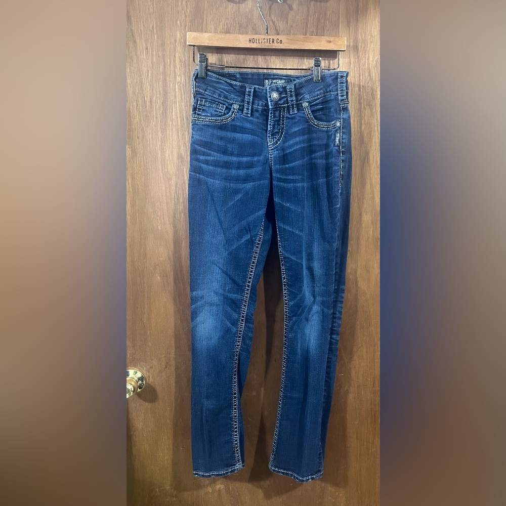 Silver "suki" Jeans
